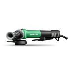 Disku slīpma&scaron;īna, HIKOKI, G13BYEQ2WDZ, 125 mm, 1300 W bezsuku motors, 360&deg; rotējo&scaron;s aizsargs, augsta dro&scaron;ība.