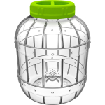 Multifunktsionaalne purk, 5 L BROWIN 602015, plastik, 100 mm ava, BPA-vaba