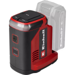 Einhell TC-ES 18/150/1 Li-Solo 1091320 Akutoitel Power X-Change Energiat jaam Kaasaskantav inverter 150 W AC 230 V 12 V USB-A/USB-C PD Pordid Ilma akuta Punane-Must