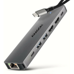 I/O HUB USB-C 7IN1 DUAL 4K/0.15M HMC-7HX2 AXAGON