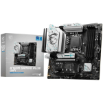Msi B760M GAMING PLUS WIFI, LGA 1700, DDR5 6800MHz, 4 DIMM, 2.5G LAN, Wi-Fi 6E, 7.1 heli, 4 SATA III, 2 M.2