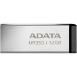 Adata USB m&auml;lupulk UR350-32G-RSR/BK 32GB, USB 3.2 Gen 1, lugemise kiirus 100 MB/s, must, metall, veekindel, l&ouml;&ouml;gikindel