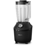 Philips Laublender HR2191/01, 600 W, 2 L, 1.25 L efektiivne maht, 2 kiirus, Pulse, Roostevabast terasest terad, Plastmassist anum