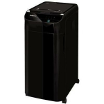 Fellowes H&auml;vitaja 4964102 350-lehe automaatne, 12-lehe manuaalne, 4x38mm ristl&otilde;ige, P-4, 68L, must