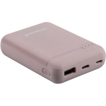 Intenso Power Bank 7313533 10000 mAh, Li-Pol&uuml;meer, 3.1 A, 1x USB-A, 1x USB-C, roosa