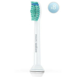 Philips Hambaharja pead HX6018/87 8 tk, Valge, Keskmised harjased, 62000 vibratsiooni/min, 3 kuu vahetus