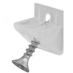 Gtv Stabilisaator kruviga 1499647, 3.5x20mm, l&auml;bipaistev plastmass, 10 tk.