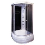 Baltic Aqua Du&scaron;ikabiin RENNE-D 9122549, 900mm, 900mm, 2150mm, poolring, h&uuml;dromassaaž
