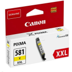 Canon Tindi printeri kassett CLI-581XXL 1997C001, 11,7ml, kollane, &uuml;hilduvad mudelid: TR7550, TS9150, TS8151