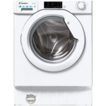 Candy Integreeritav Pesumasin CBD 485D1E/1-S, 8kg, 1400 RPM, 5kg, Energiaklass D, 16 programmi, valge
