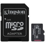 Kingston | UHS-I | 16 GB | microSDHC/SDXC Industrial Card | Flash memory class Class 10, UHS-I, U3, V30, A1 | SD Adapter