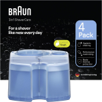 Braun Kassett CCR4, 4 tk, 30 puhastusts&uuml;klit, &uuml;hilduvad Series 5, 360&deg; Complete, 540, 570cc, 8970, 8985, 8986, 8987