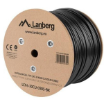 Lanberg LAN kaabel FTP CAT-6 LCF6-30CU-0305-BK, 305m, must, Cu, F/UTP