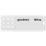 Goodram USB m&auml;lupulk UME2-0640W0R11, 64GB, USB 2.0, 20MB/s lugemine, 5MB/s kirjutamine, plastik, ripatsi aas