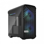 Fractal Design Korpus Torrent Compact RGB TG Light tint FD-C-TOR1C-02, 18cm ventilaator, must, 4 ketta pesa, 3x2.5'' 1x3.5''