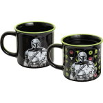 Paladone Mandalorian ja Grogu kuumuse muutmise kruus PP16271MAN, 350ml, 390g, ametlikult litsentseeritud T&auml;hes&otilde;dade toode