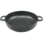 Beper Pann PE.210, 28cm, Must, Alumiinium, Tavaline pann, Elektriline, Gaasi, Halogeen, Induktsioon