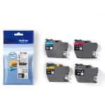 Brother Tindikassett LC3219XLVAL, 4 kassett, 3000 lehte, must, ts&uuml;aan, magenta, kollane
