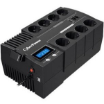 Cyberpower UPS s&uuml;steem BR1200ELCD, 1200 VA, 720 W, Liin-interaktiivne topoloogia, USB laadimisport, LCD olekuekraan