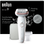 Braun Epilaator SES9-030, 50min, 2, Kuiv/ M&auml;rg, Veekindel, 3 otsikut, Valgustus