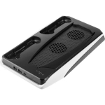 Fixed Laadimisalus FIXPS5-MCS-BW, 26cm USB-C kaabel, 1x24 pin USB-C, 2x24 pin USB-C, aktiivne jahutus, 2x USB-C laadimine
