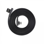 Sbox USB kaabel USB-C-90-B, 1,5m, 480 Mbit/s, USB A M, Type-C M, metall, punutud kaabel, must