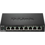 D-Link Ethernet Switch DES-108/E, 8 x 10/100 Mbps, Haldu, Automaatne tuvastamine, Automaatne MDI/MDIX