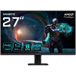 Gigabyte GS27FA EK monitor, 27", FHD, 180Hz, 1ms, SS-IPS, FreeSync, HDMI 2.0, DisplayPort 1.4, VESA, must