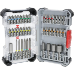 Bosch 2607017727 Kruvikeeraja otsikute komplekt, 43 tk, 1/4" kuuskantvars, S2 teras, Pick and Click karp