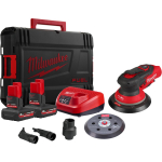 Milwaukee M12 FROS2.5-502X 4933493648, 150mm, 12V, 5Ah, 6400-24000rpm, 2.5mm, 8 kiirust, harjadeta, kohvris