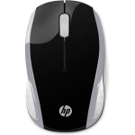 HP Wireless Mouse 200 2HU84AA, 2.4GHz, 1000DPI, optiline, 3 nuppu, kahele k&auml;ele, AAA patareid