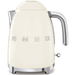 Smeg KLF03CREU veekeetja, 1.7L, 2400W, 220-240V, 50-60Hz, 360&deg; alus, filter, kreem