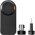 PULUZ seljakoti kinnitus PU1055B, must, spordikaameratele, Osmo Action 5 Pro, Insta360 Ace Pro 2, kiirvabastus