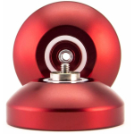 YoYoFactory DV888 YO 027, metallist jo-jo, 66g, 50mm, 38,8mm, 3,15mm, alumiinium, laager C, K-Pad