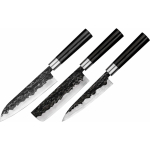 Samura Blacksmith 3-osalise nugade komplekt SBL-0220, AUS-8, 58 HRC, Micarta k&auml;epide