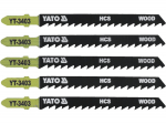 Saeleht puidule T Type 6Tpi 5 tk. YT-3403 YATO