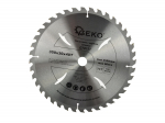 Geko Ringsae tera aukudega G78151, 350mm, 30mm, 40 hambad, kvaliteetne terasest s&uuml;damik, t&auml;pselt teritatud hambad