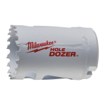 HOLE DOZER&trade; DIVMETĀLA GREDZENZĀĢI, HOLE DOZER HOLESAW - 37 MM - 1 PC, 49560077 MILWAUKEE