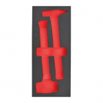 TUK&Scaron;I PUTU IELIKTŅI TĒRAUDA UZGLABĀ&Scaron;ANAI, EMPTY 2 PC ENGINEER & DEAD BLOW HAMMER FOAM SET, 4932493682 MILWAUKEE