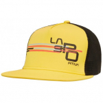 Cepure STRIPE CUBE Hat, izmērs: L/XL, Yellow/Black, 8058428004720 LA SPORTIVA