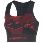 Bra FOCUS II Top W, izmērs: XS, Black/Cherry Tomato, 8020647160679 LA SPORTIVA