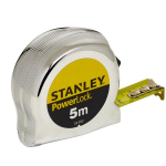 Metriskais mērlente MICRO POWERLOCK, 3m/5m, 19mm platums, 0-33-552, Stanley