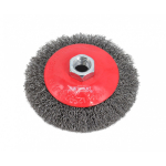 Tērauda slīpēta vītnes birste 125mm, M14, 6500 apgr./min, AW55127, AWTOOLS