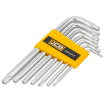Se&scaron;kan&scaron;u TORX uzgriežņu atslēgu komplekts, JCB, JCB-5071T, 7 daļas (T10H-T40H)