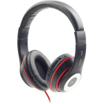 Gembird k&otilde;rvaklapid MHS-LAX-B, 20-20000 Hz, 32 &Omega;, 1.8 m kaabel, must, in-line mikrofon, passiivne m&uuml;rasummutamine