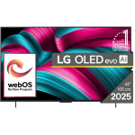 LG teler 42" OLED42C51LA, 4K Ultra HD, OLED evo, 3840 x 2160, 0.1 ms, DVB-C/S/S2/T/T2, Wi-Fi, Ethernet LAN, Must