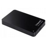 Intenso HDD 6021460 1TB, 2.5", USB 3.2 Gen 1, 5400 RPM, lugemise kiirus 85 MB/s, kirjutamise kiirus 75 MB/s, must, toitekaabel