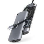 I/O HUB USB-C 6IN1 SATA M.2/0.18M HMC-6M2 AXAGON