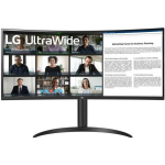 LCD Monitor|LG|34WR55QK-B|34"|Business/Curved/21 : 9|Panel VA|3440x1440|21:9|100Hz|5 ms|Height adjustable|Tilt|Colour Black|34WR55QK-B