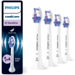 Philips Hambaharja pead HX6054/87, 4 tk, Valge, &Uuml;lipehmed harjased, 3 kuu vahetusperiood